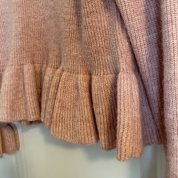 H&M Pink Peplum Sweater - Picture 2 of 3